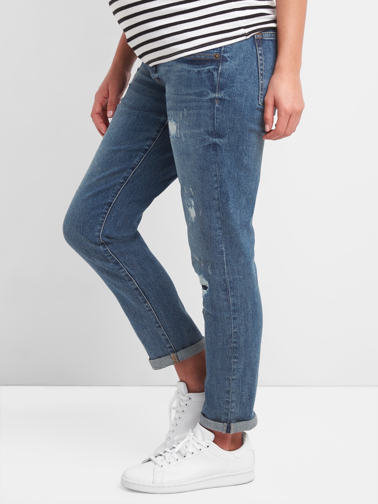 gap maternity girlfriend jeans