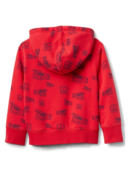 View large product image 2 of 3. Logo Hoodie Sweatshirt in Fleece