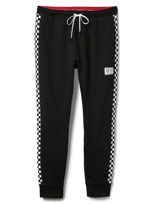 Image number 6 showing, GapFit &#124 Ovadia+ Checker Print Joggers