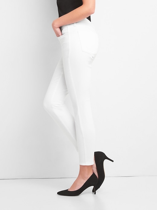 Image number 1 showing, Mid Rise Curvy True Skinny Jeans
