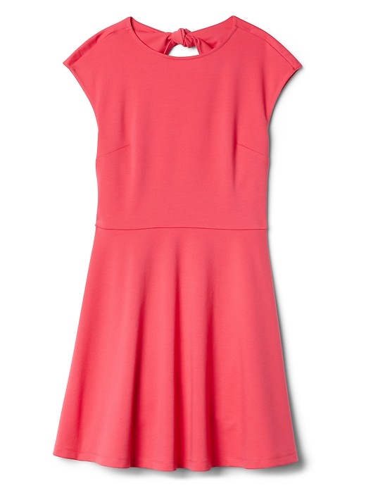 Image number 6 showing, Bunny-Tie Fit and Flare Dress in Ponte