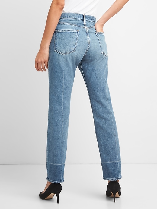 Image number 2 showing, Cone Denim&#174 Super High Rise Straight Jeans