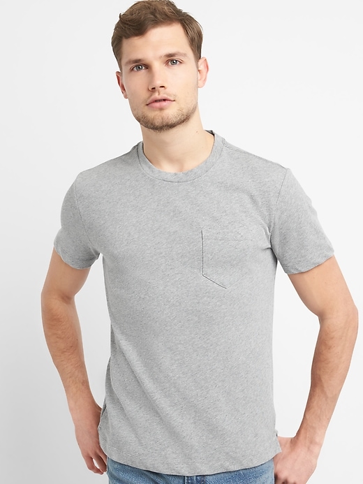 Image number 9 showing, Heavyweight Pocket T-Shirt