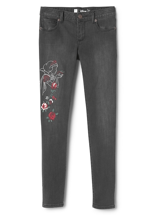 Image number 1 showing, GapKids &#124 Disney Snow White Super Skinny Jeans