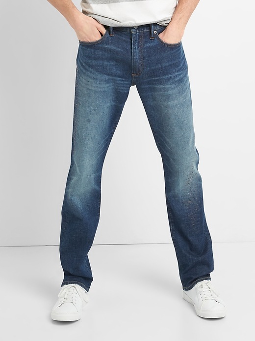 Image number 1 showing, Washwell Jeans in Slim Fit with GapFlex