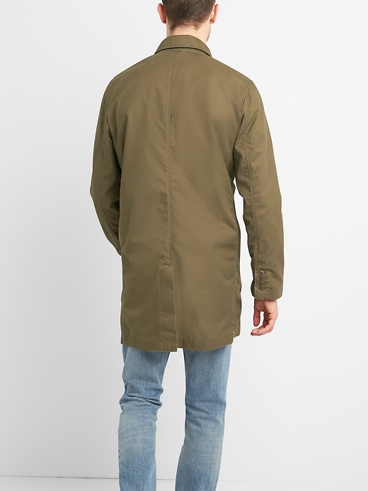Casual Mac Jacket in Twill