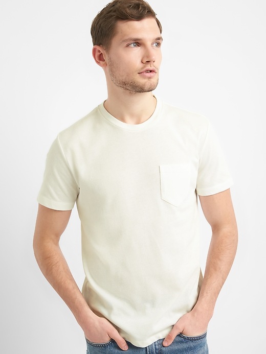 Image number 7 showing, Heavyweight Pocket T-Shirt