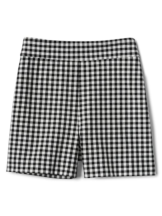 Image number 6 showing, High Rise 4" Gingham Shorts in Bi-Stretch