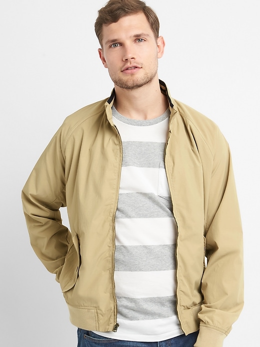 View large product image 1 of 1. Lightweight Harrington Jacket