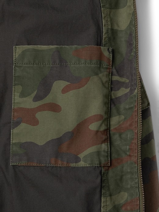 Image number 7 showing, Wearlight Camo Bomber Jacket