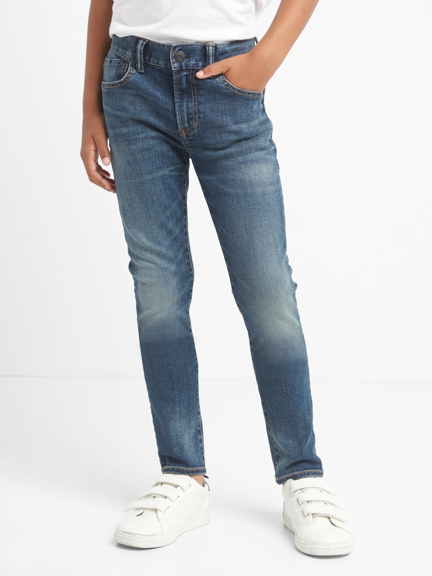 Детские джинсы Gap Kids Super Skinny Jeans with Fantastiflex — фото 2