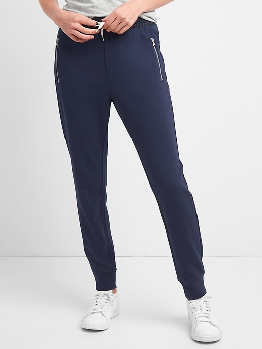 Image number 8 showing, French Terry Joggers with Zip Pockets