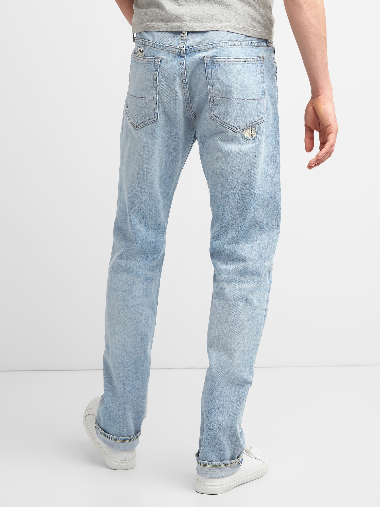 gap white oak cone denim