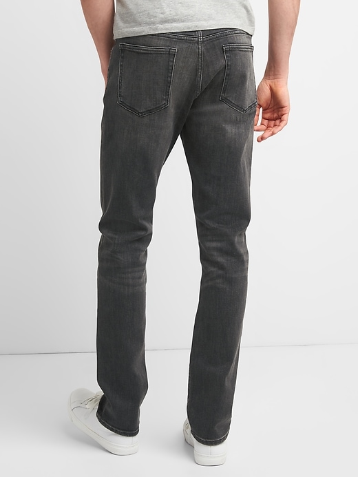 2 of 8 showing, with the color washed black of product Slim Jeans With Gapflex