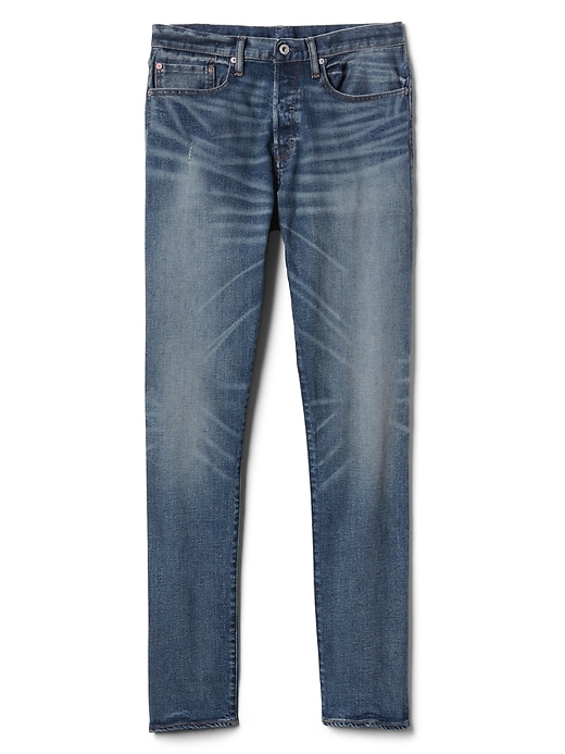 Image number 6 showing, Limited-Edition Cone Denim&#174 Selvedge Slim Jeans with GapFlex