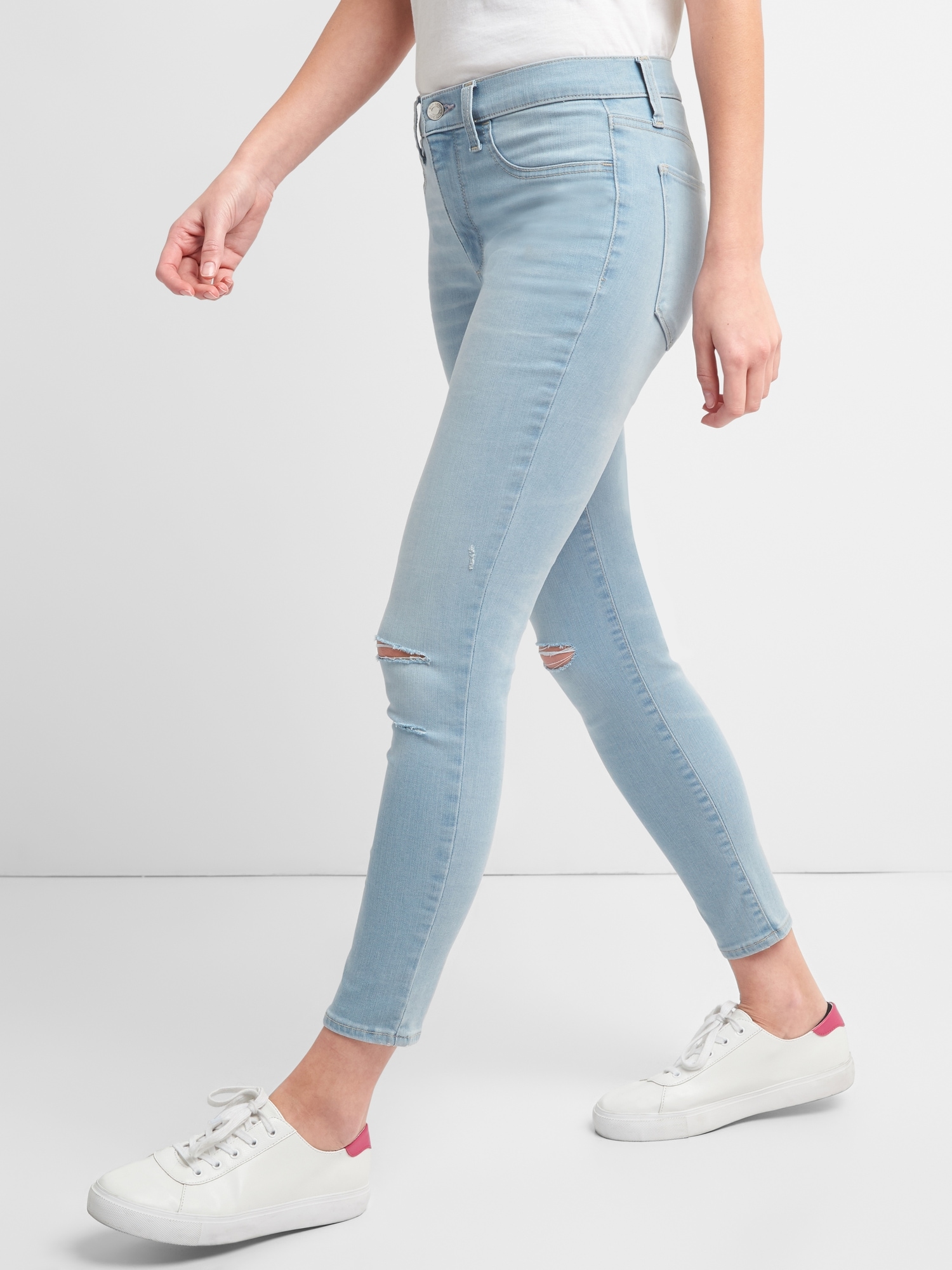 Mid Rise Favorite Ankle Jeggings