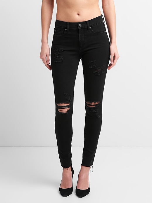 Image number 7 showing, Washwell Mid Rise True Skinny Ankle Jeans in 360 Stretch