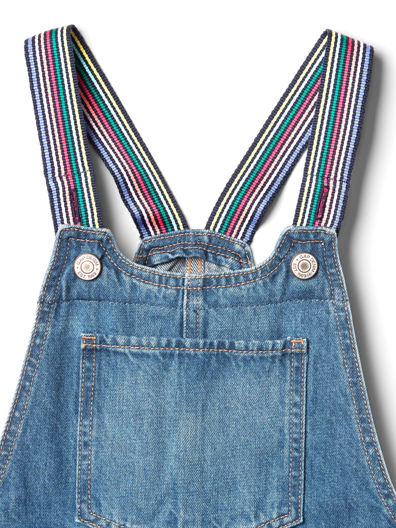 Girls denim on sale skirt overalls