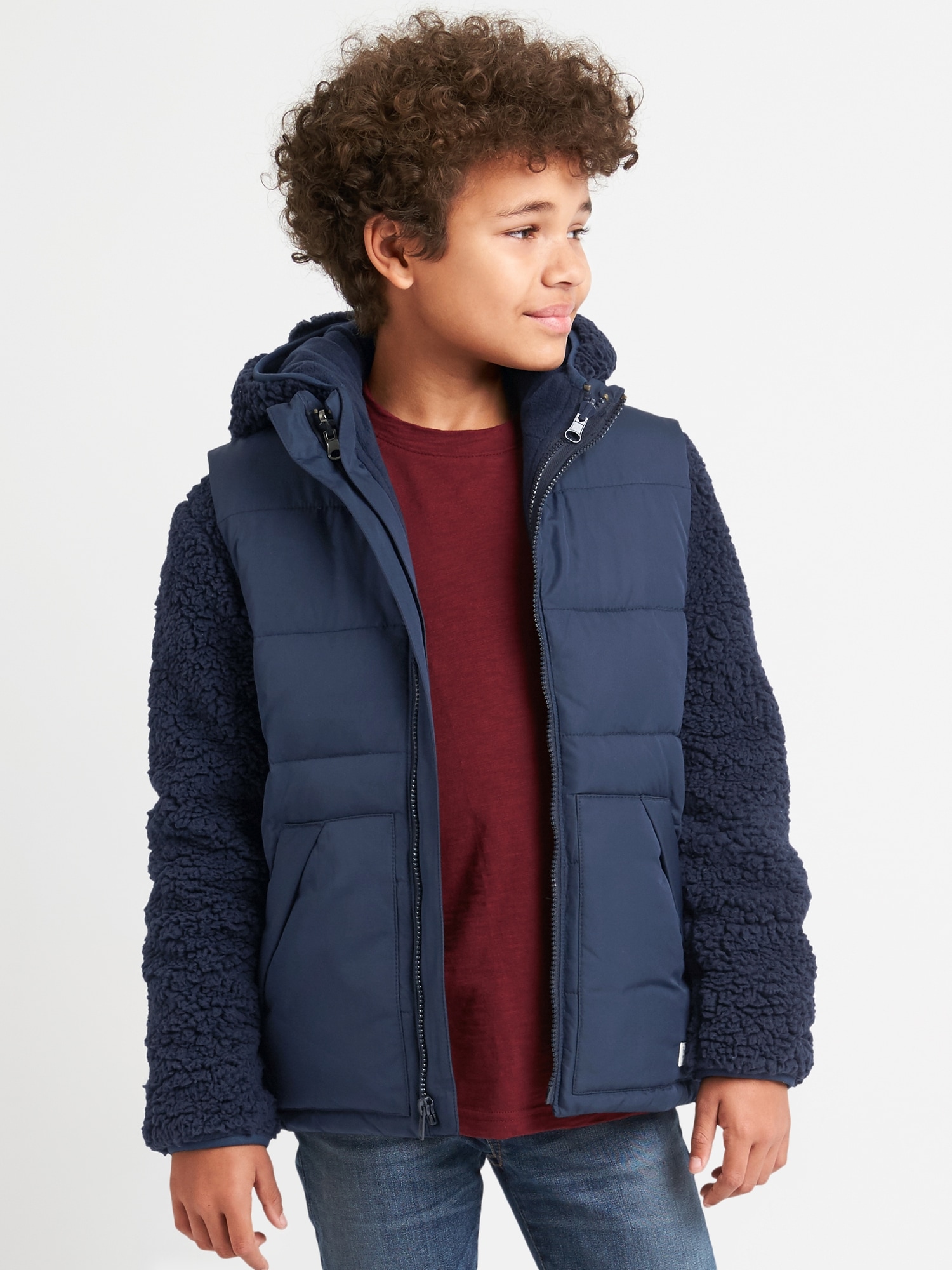 Gap on sale boys puffer