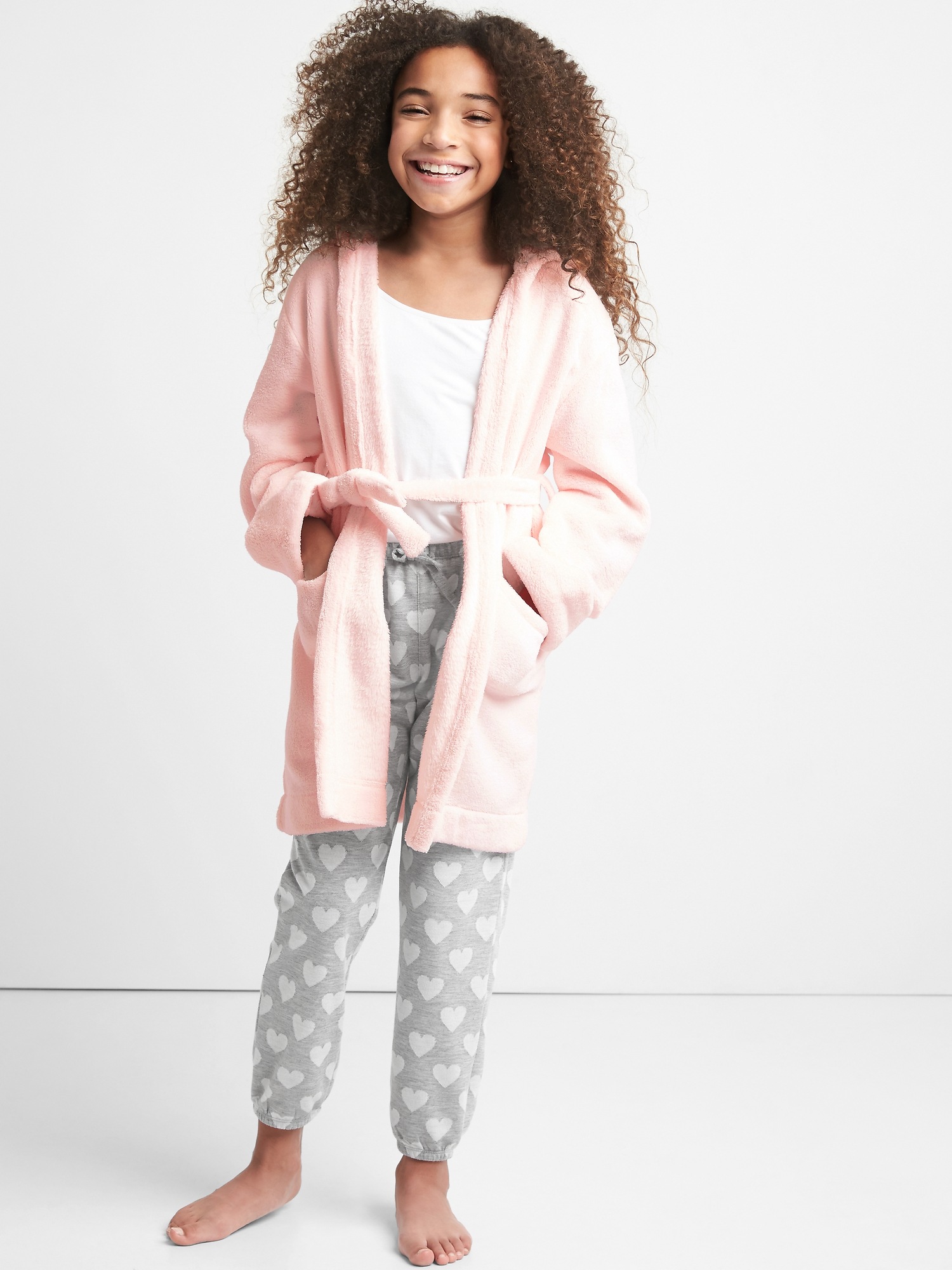 Childrens fleece deals dressing gowns