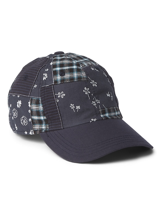 patchwork baseball cap