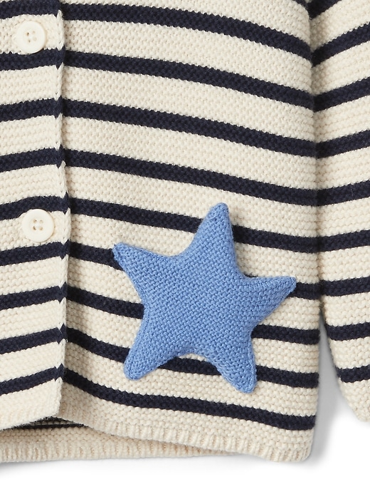 Image number 3 showing, Star Garter Hoodie Sweater