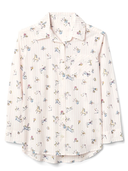 1 of 8 showing, with the color primrose pink of product Unicorn Tunic