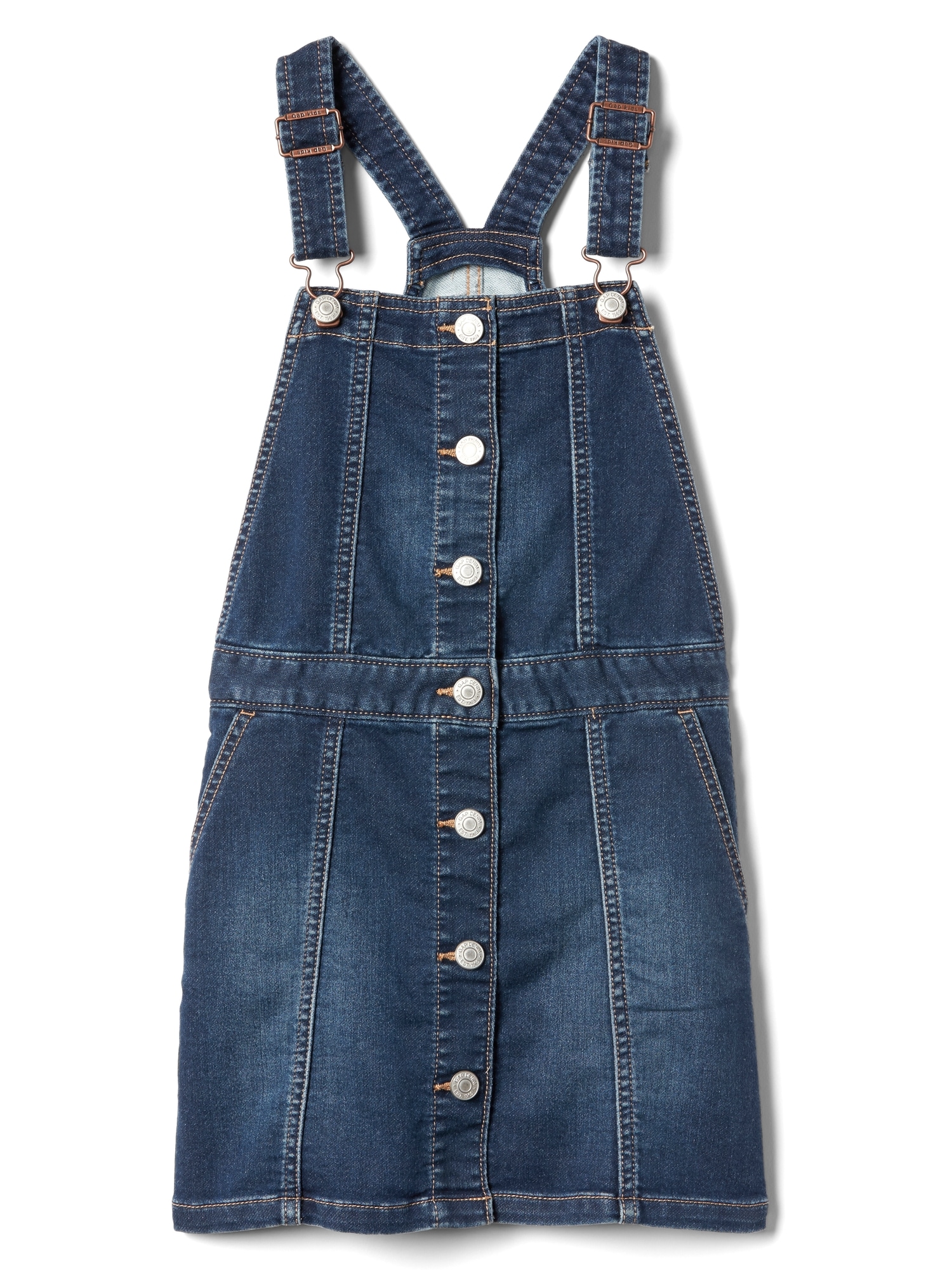 Gap overall on sale skirt