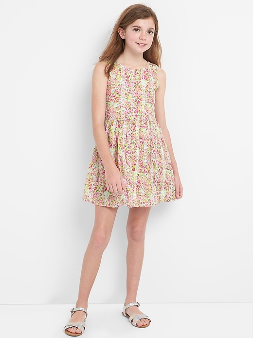 Image number 2 showing, Floral Fit and Flare Dress