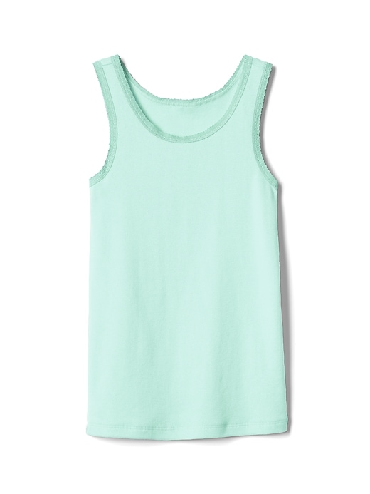Image number 9 showing, Lace-Trim Tank Top