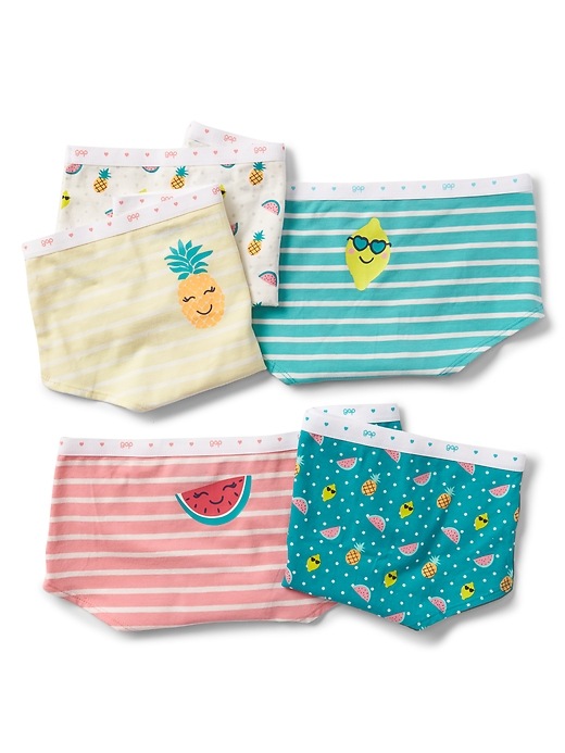 View large product image 1 of 1. Fruit Print Girl Short (5-Pack)