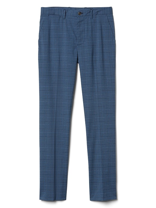 Image number 6 showing, Original Plaid Khakis in Slim Fit with GapFlex