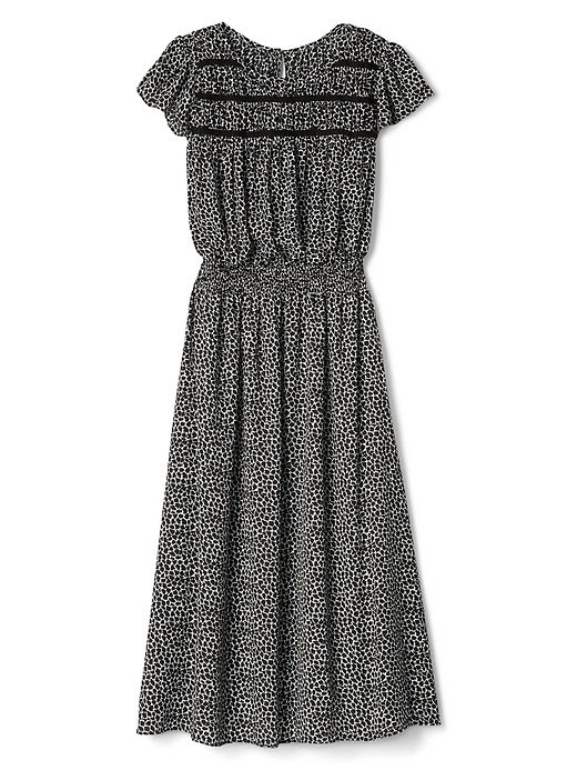 Image number 6 showing, Smock Midi Dress in Print