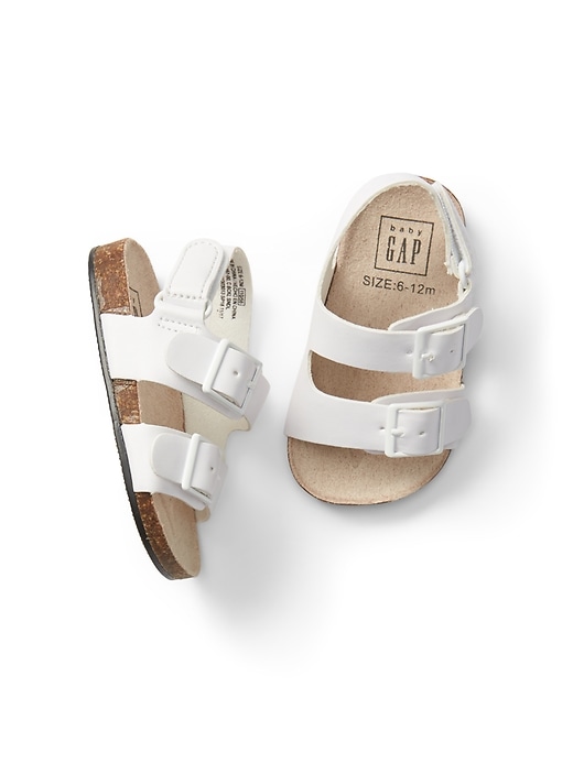 Double buckle sandals for baby deals