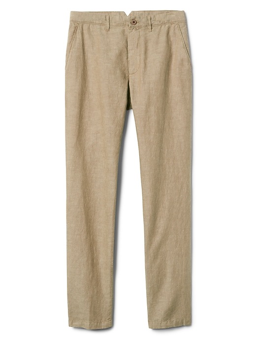 Image number 6 showing, Linen Khakis in Slim Fit