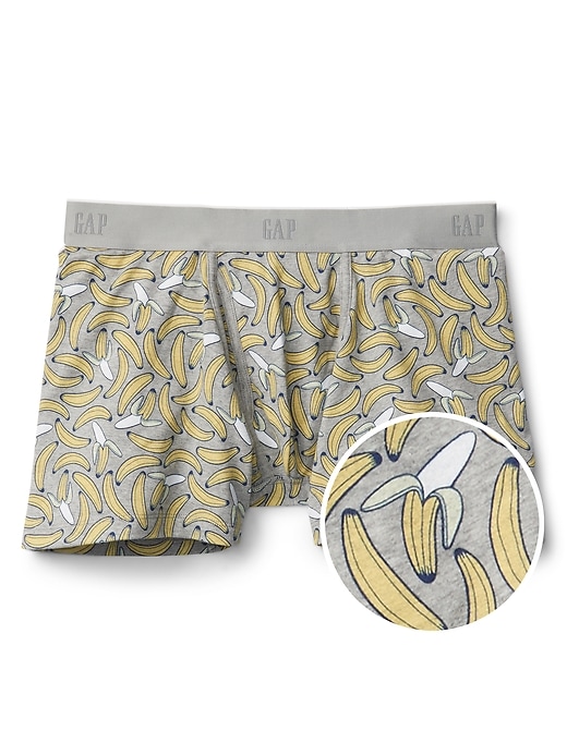 1 of 8 showing, with the color banana of product 4" Print Boxer Briefs