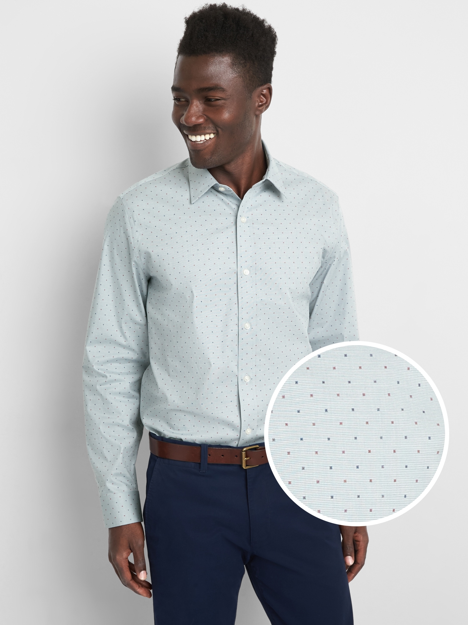 Gap wrinkle free shop shirts