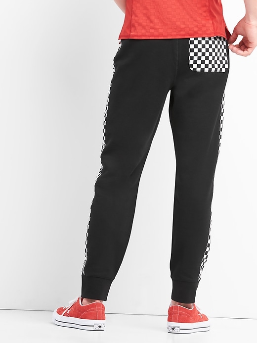 Image number 2 showing, GapFit &#124 Ovadia+ Checker Print Joggers