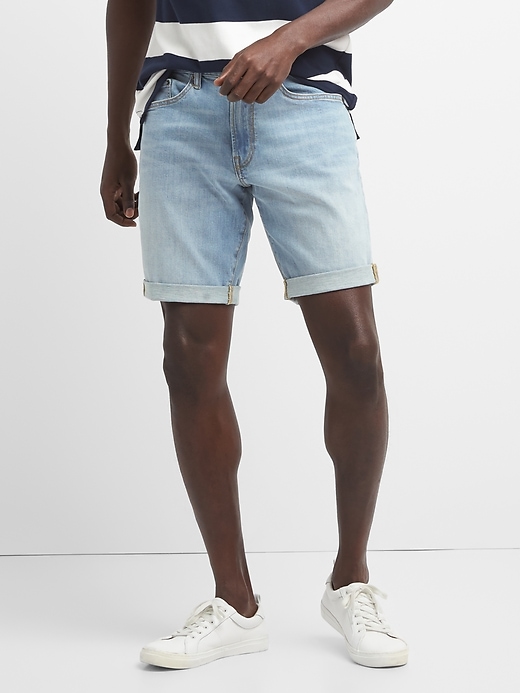 Image number 1 showing, 10" Slim Denim Shorts with GapFlex