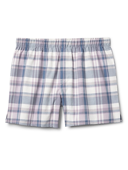 Image number 6 showing, 4.5" Madras Plaid Boxers