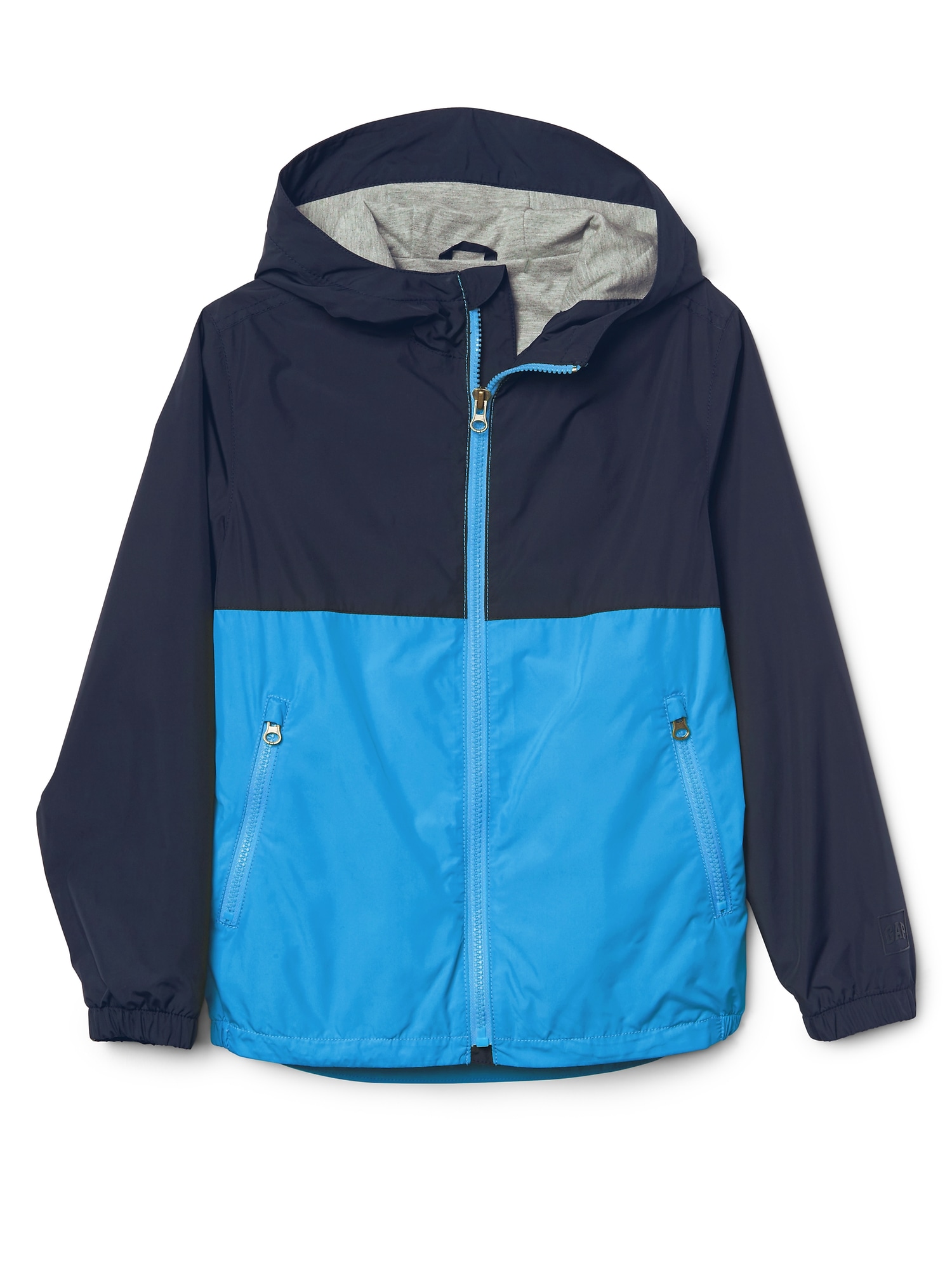 Kids JerseyLined Colorblock Windbuster Gap