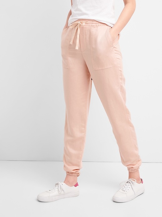 View large product image 1 of 1. Utility Joggers in Linen