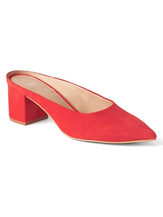 Block Heel Mules