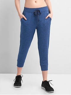 gapfit joggers in brushed jersey
