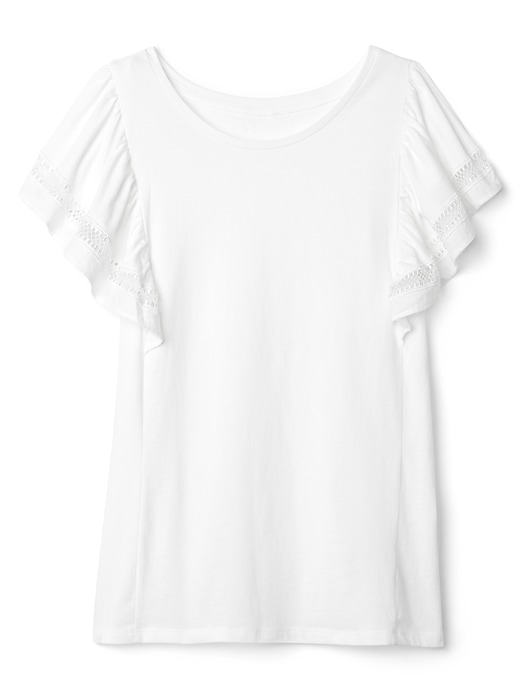Image number 6 showing, Short Sleeve Ruffle Top