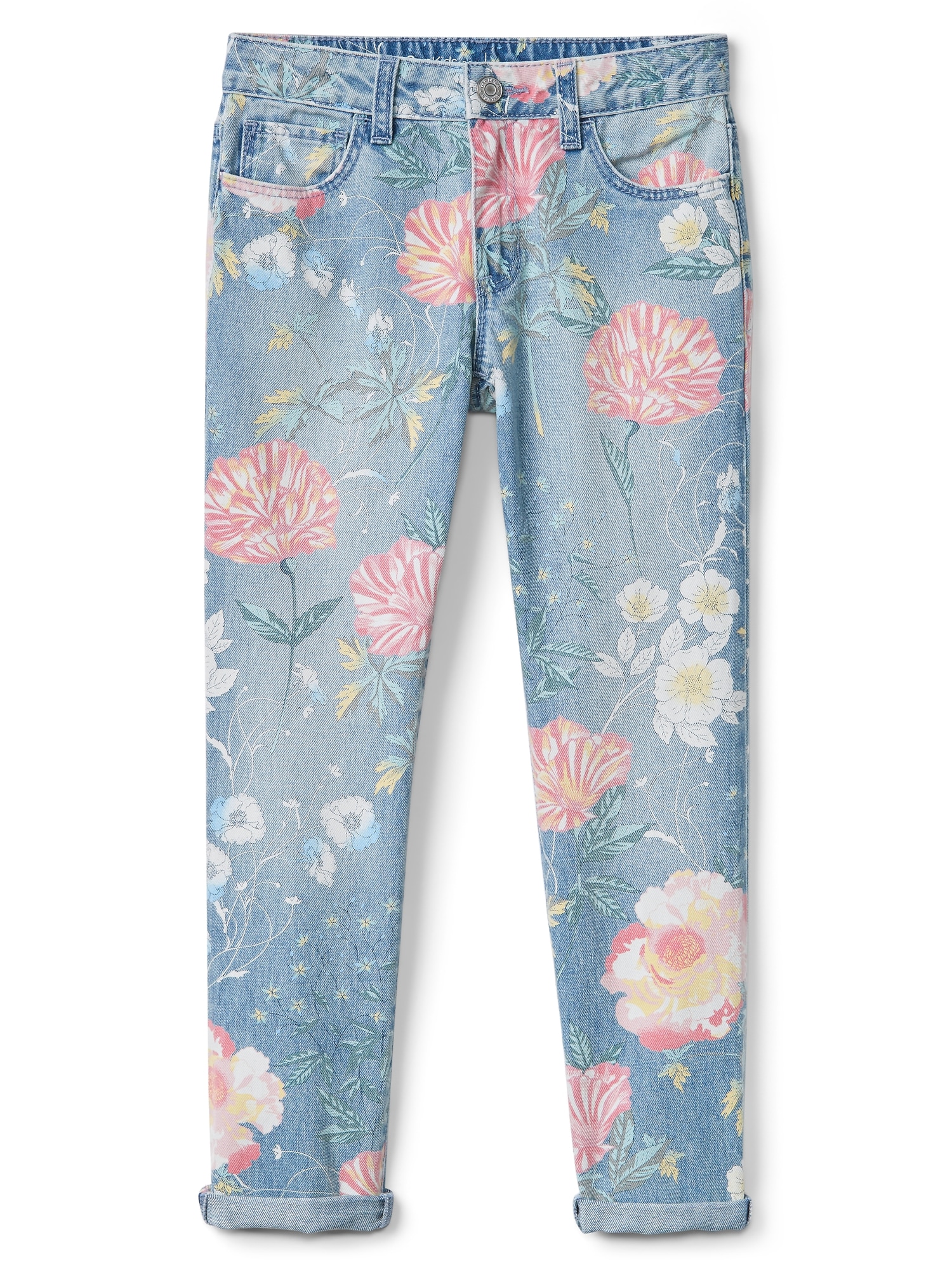 Gap shop floral jeans