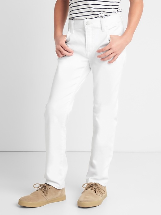 Image number 2 showing, Kids Slim Jeans with Defendo