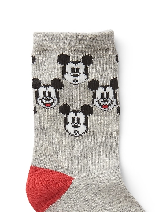Image number 2 showing, GapKids &#124 Disney Mickey Mouse Crew Socks