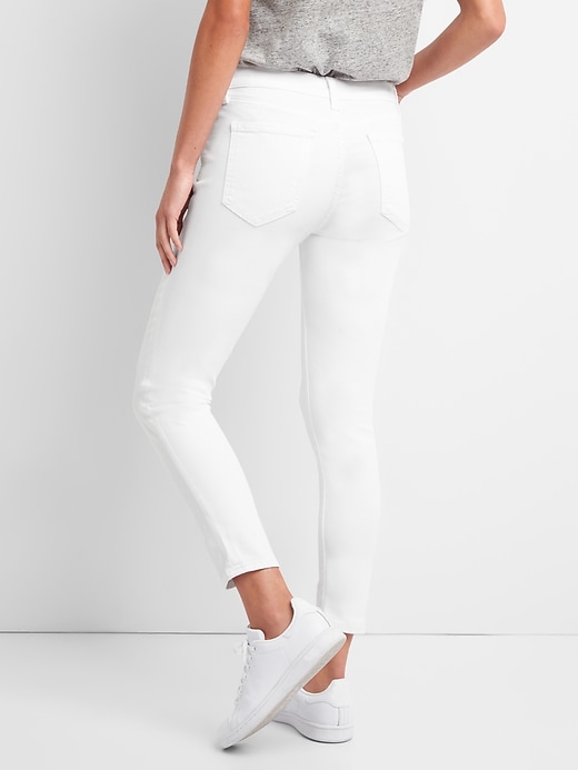 Image number 2 showing, Mid Rise True Skinny Jeans