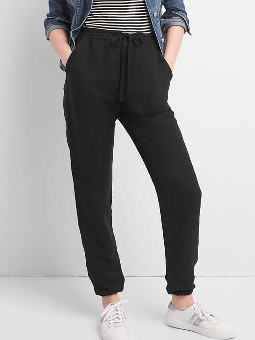 Image number 1 showing, Utility Joggers in Linen
